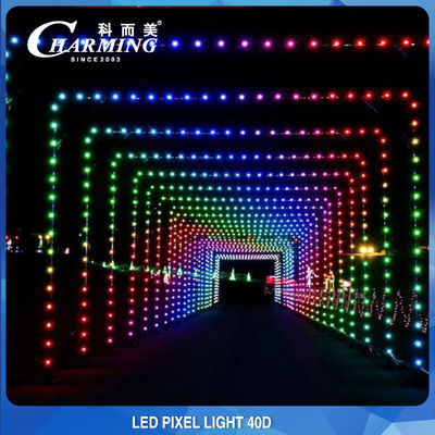 RGB 40D LED Gebäude-Wand Front Lighting Decoration der Punkt-Lichtquelle-IP65