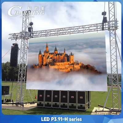 Die Aluminium-LED P3.91 Große Werbe-LED-Bildschirm hohe Helligkeit 4k