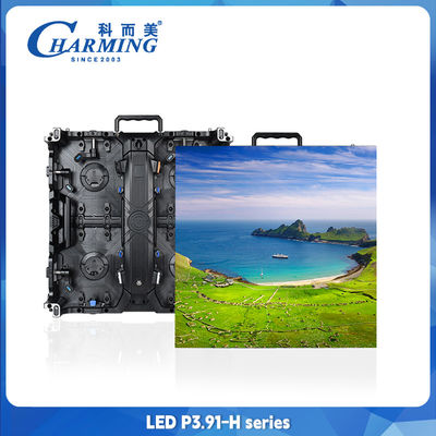 Außene P3.91 LED-Videowandbildschirm 3840Hz Aluminiumlegierung H-Serie