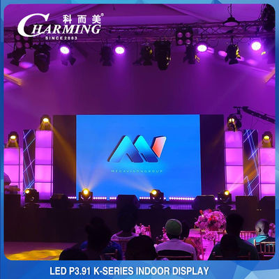 Festes RGB-Vollfarb-LED-Display für den Innenbereich P3.91 Ultradünnes Leichtgewicht