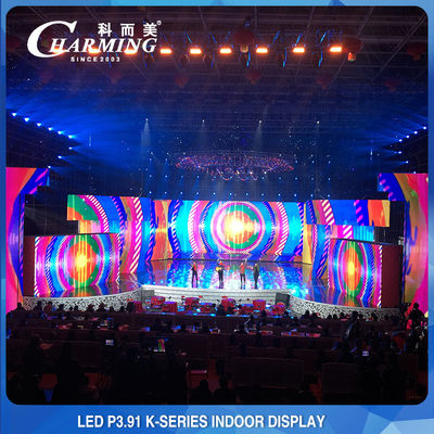 50/60 Hz Bühnenmiete LED-Anzeige Wasserdichtes Pixelmark 3,91 mm