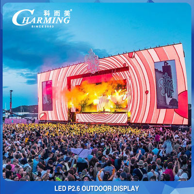 4k Led Display P2.6 Bühnenvermietung Außen Led Video Wandbildschirm