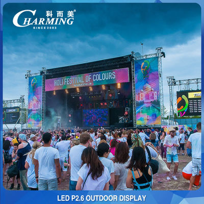 4k Led Display P2.6 Bühnenvermietung Außen Led Video Wandbildschirm