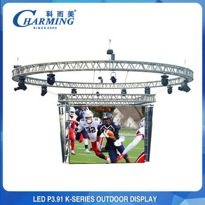 LED-Anzeige für Bühnenmiete aus Aluminium, 50 x 50 cm, 200 W, Multi-Szene, langlebig