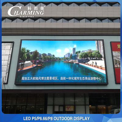Multiscene P5 P8 LED-Videowand für den Außenbereich, 1920 Hz bis 3840 Hz