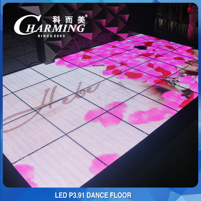 Wasserdichte P3.91 Disco-Bodenleuchten, Multiscene Light Up Floor Panels
