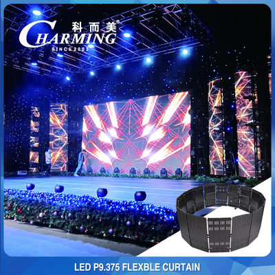 Winddichtes, ultraleichtes, flexibles LED-Display mit einer Dicke von 7 mm bis 17 mm