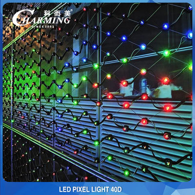 Multiscene-LED-Gebäudefassadenbeleuchtung Pixel 40 mm SMD3535 Praktisch