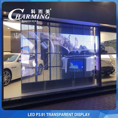 Wasserdichter SMD1921 LED Standard der farbenreichen P3.91 des freien Raumes transparenten LED Videowand-