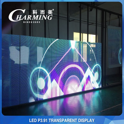 Bit-transparente LED-Anzeige der Aluminiumlegierungs-16, SMD2020 LED sehen durch Schirm
