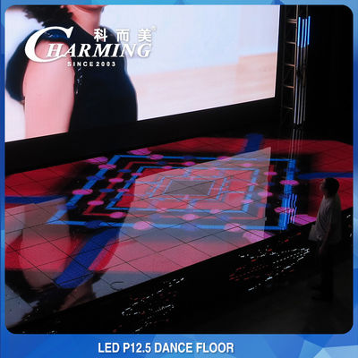 200W leuchten LED-Tanzfläche Miete P12.5 für Hochzeitsbühne