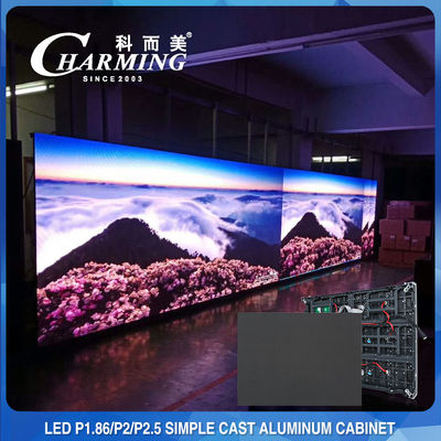 3840HZ Videowand Indoor Fixed LED Display P1.53 P1.86 P2 Multiscene