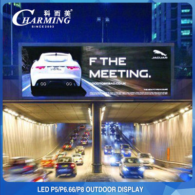 P5 P8 LED wasserdichte Anzeige IP65 der Werbungs-Schirm-hohe Helligkeits-4K im Freien