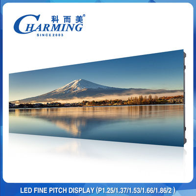 Innen-LED-Bildschirm mit feiner Tonhöhe P1.53 P1.86 P2 für Einkaufshalle