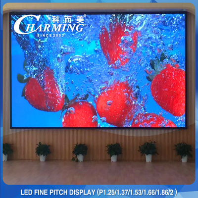 Langlebiger IP42 LED-Bildschirm mit feinem Pixelabstand für Konferenzräume