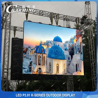 Außen Bühne Led Wand P3.91 Miet Led Display 4K hohe Helligkeit