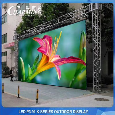 P3.91 Outdoor-LED-Videowand Display Novastar-System für Bühnenvermietung