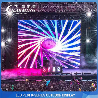 Außen Bühne Led Wand P3.91 Miet Led Display 4K hohe Helligkeit
