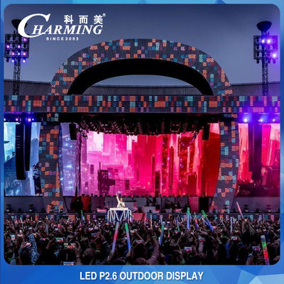 Multifunktions-Videowand P2.6 LED zeigen Miete im Freien für Konzert-Handelsmesse an