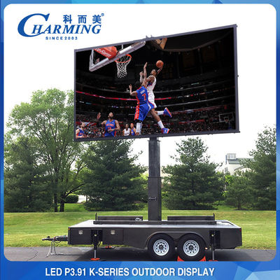 Wand-Werbung Miet-LED zeigt farbenreichen Bildschirm-Hersteller P3.91 LED an