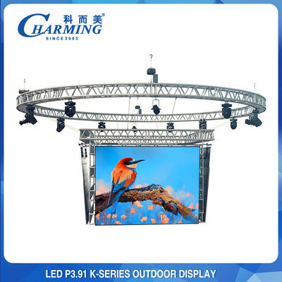 Ereignisse P3.91 Miet-LED-Anzeige, hohe Helligkeits-große Bleischirm-Miete