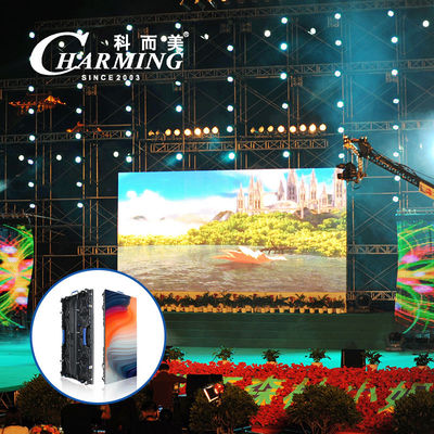 P3.91 Vermietung von LED-Panels IP65 3840 Hochrefresh für Veranstaltungen im Freien Bühnenkonzerte