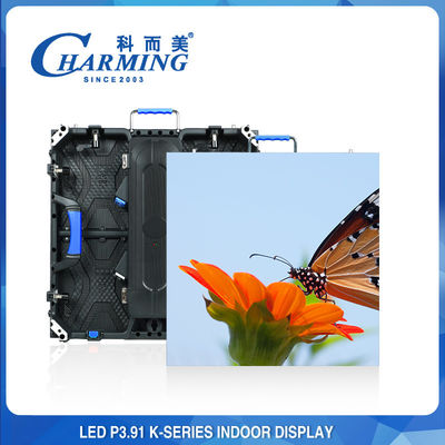 P3.91 K-Serie Indoor LED Display Arc Lock Design LED Mietbildschirm