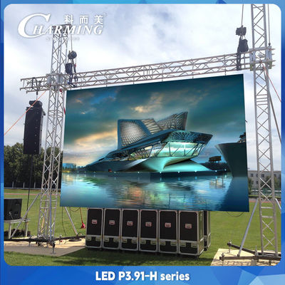 200W LED Video Wandbildschirm Outdoor P3.91 Musik Party Veranstaltung Ultrathin Light Gewicht