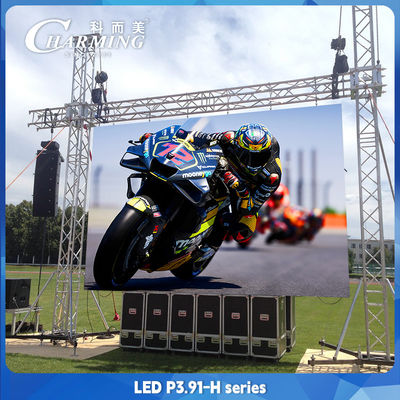 Große Vermietung LED-Video-Bildschirm Wasserdicht IP65 kommerzielle P3.91 LED-Bildschirm