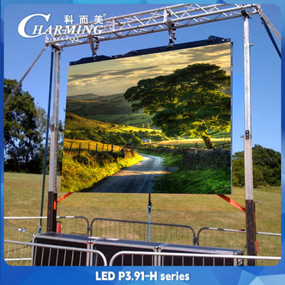 4K P3.91 Videowandvermietung LED-Anzeige mit Frontwartung