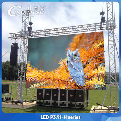 Outdoor P3.91 Werbe-LED-Display-Bildschirm hohe Helligkeit 4k Led-Wand
