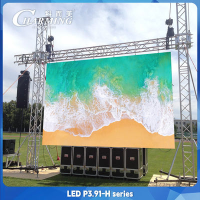 3840hz Vollfarb-LED-Videowand HD P3.91 Große LED-Display-Bildschirme im Freien