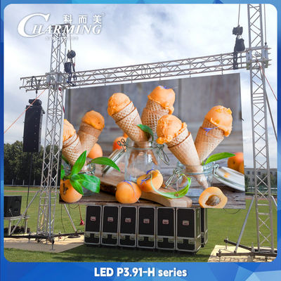 3840hz Vollfarb-LED-Videowand HD P3.91 Große LED-Display-Bildschirme im Freien