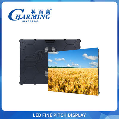 Modulares Indoor-LED-Display für Festinstallation, 8K-Bildwiederholrate, magnetischer Frontzugriff, Splicing für verschiedene Größen