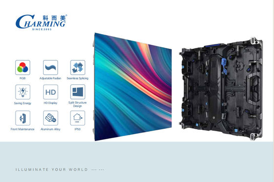 Biegbare und erweiterbare LED-Magiebar für Unterhaltungsstätten