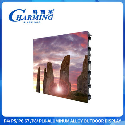 P4 P6 P8 Werbebildschirm IP65 mit 3840Hz