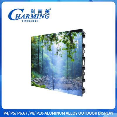 P4 CE RGBfarbe Outdoor LED HD Display Bildschirm IP65 Links und rechts Anschluss mit Luftanschluss