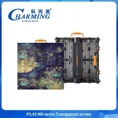 3840Hz LED-Flexible Transparent Film Display 50000 Stunden Lebensdauer