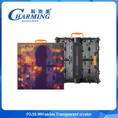 Außen-LED-Vorhang Anzeige Transparent 3,91mm Glasfenster Videowand für Gebäude