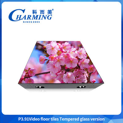 Led Display P3.91 Indoor Led Panel für Werbung GOB+Glas Oberfläche HD Bodenbildschirm Tanz