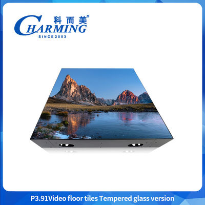 Led Display P3.91 Indoor Led Panel für Werbung GOB+Glas Oberfläche HD Bodenbildschirm Tanz