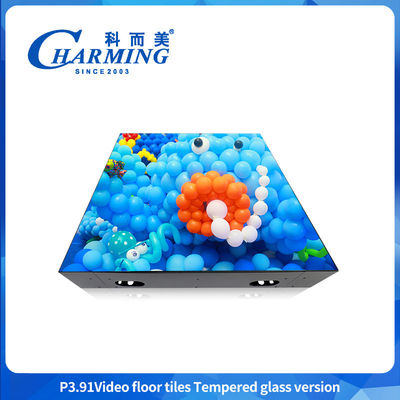 500X500MM P3.91 China Led Display Led Panel für Werbung GOB Magnetische Led Tanzfläche für Party And Bar