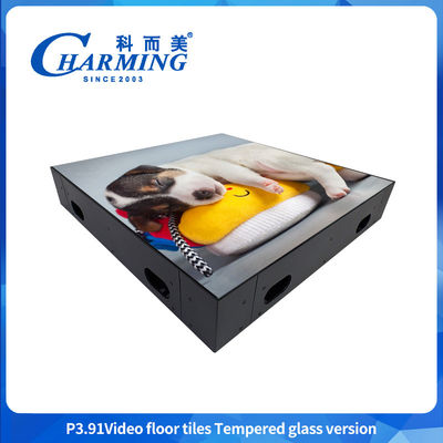 500x500MM GOB P3.91 Led Indoor Tanzfläche IP65 Wasserdicht Led Display HD Video für Veranstaltung