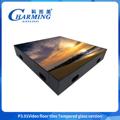 500X500Mm Indoor P3.9 Led Video Wand Bühne Tanzboden Led Video Display Fliesen Bildschirm für Bar Events Messe