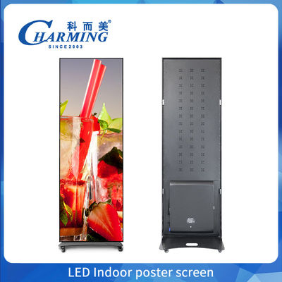 Indoor Poster Screen LED-Videowand-Display mit Handy-Steuerung und hoher Bildwiederholrate für einfache Einrichtung und Portabilität