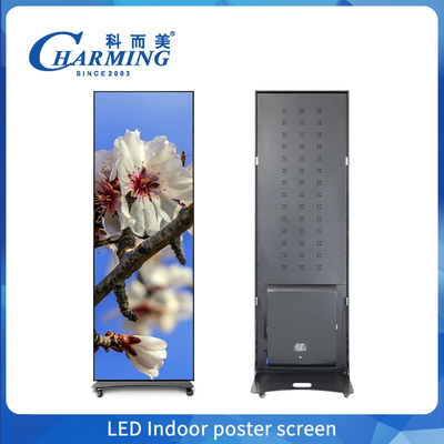 Indoor Poster Screen LED-Videowand-Display mit Handy-Steuerung und hoher Bildwiederholrate für einfache Einrichtung und Portabilität