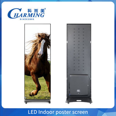 Neues Design P1.8 P2 P2.5 LED-Video-Poster Innen-Ausstellung LED-Spiegelplakat Werbebildschirm