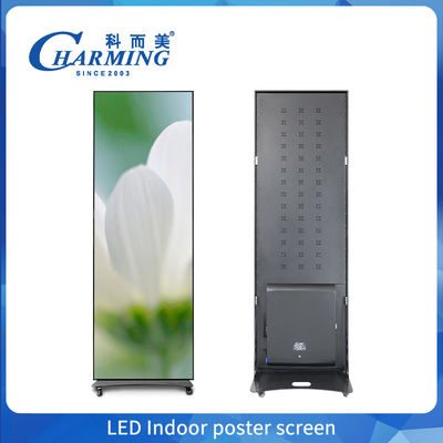 Neues Design P1.8 P2 P2.5 LED-Video-Poster Innen-Ausstellung LED-Spiegelplakat Werbebildschirm