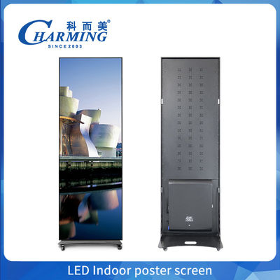 High Refresh 4K LED Stand Plakat Anzeige P1.86 P2 P2.5 Indoor Panel Player LED Bildschirm Plakat Anzeige für Einkaufszentren