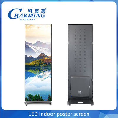 Gewerbliche Portable Einkaufszentrum LED-Bildschirm P2.5 Poster digitale Beschilderung Front Service LED-Bildschirm